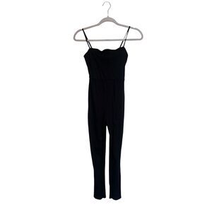 Urban Outfitters Ribbed Black‎ Sleeveless Jumpsuit Size XS NWT